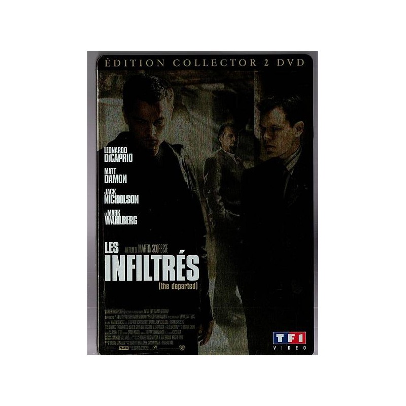 Le thriller Les infiltrés de Scorsese est disponible en double dvd d'occasion à Ciel rouge Dijon