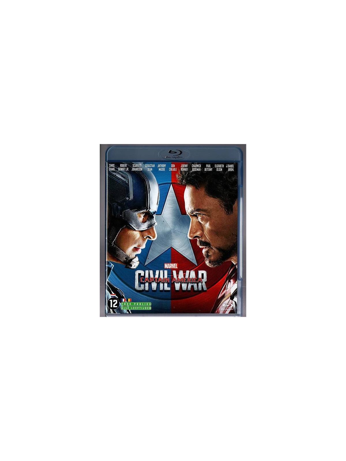 Le blu-ray de Captain America civil war de Joe Russo est disponible en occasion à Ciel rouge Dijon