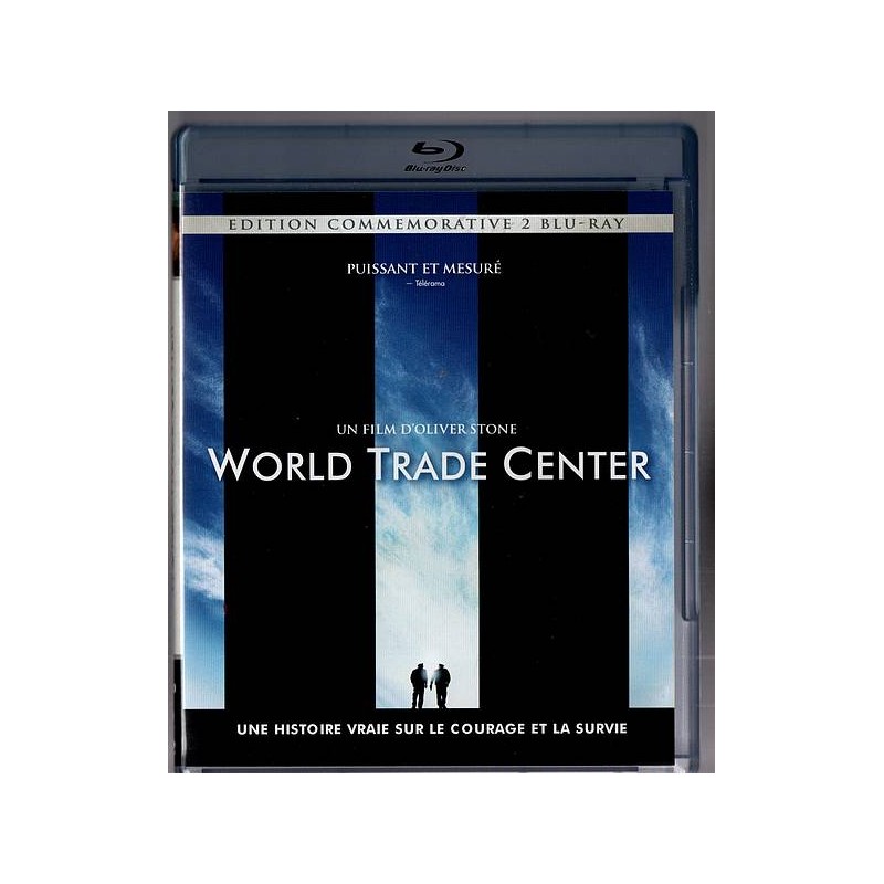 Le double blu-ray World trade center d'Oliver Stone est disponible à Ciel rouge Dijon