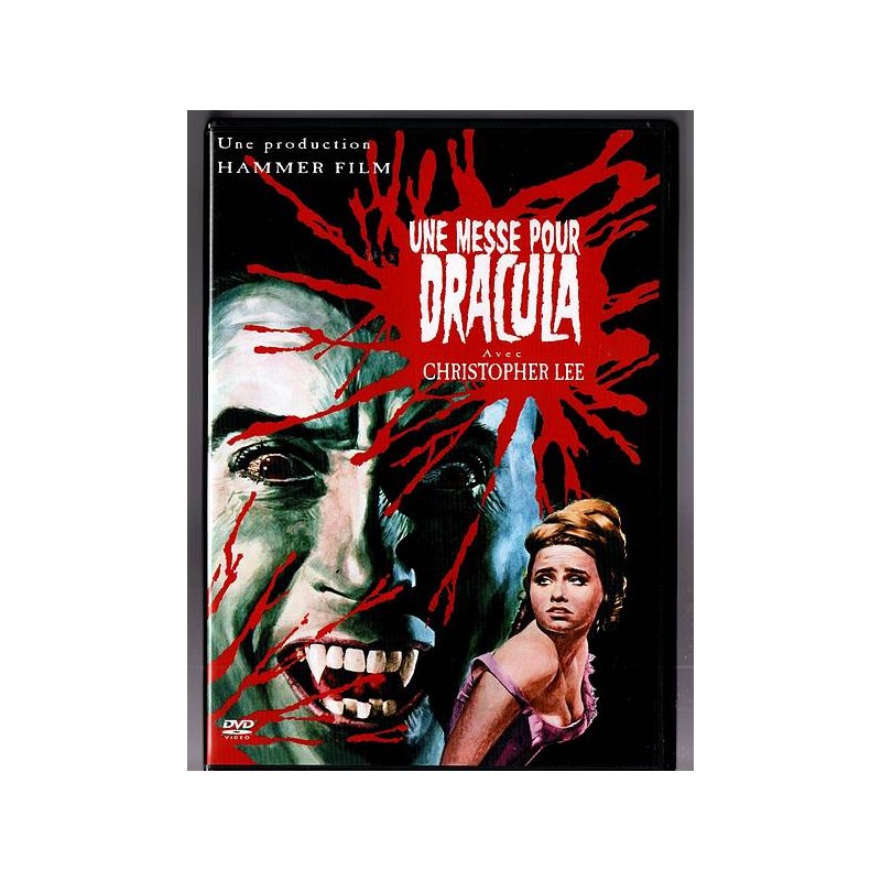 Le dvd fantastique Une messe pour Dracula de Peter Sasdy est disponible à Ciel rouge Dijon