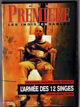 Le dvd L'armée des 12 singes de Terry Gilliam est disponible en occasion à Ciel rouge Dijon