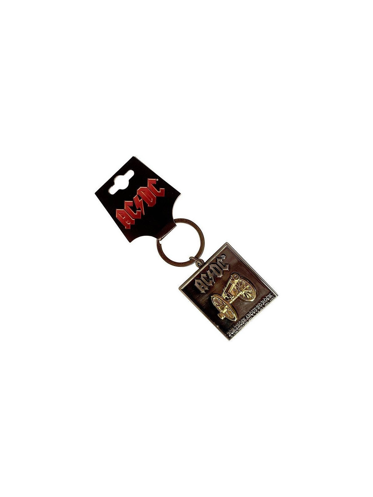 Porte-clés en métal AC/DC : For those about to rock 3D en stock à ciel rouge, boutique à dijon