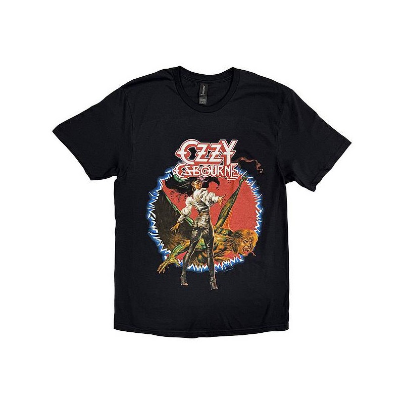T-shirt Ozzy Osbourne: Ultimate sin en stock à ciel rouge, boutique à dijon