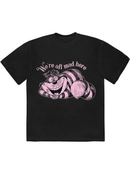 T-shirt Alice in wonderland : We’re all mad here