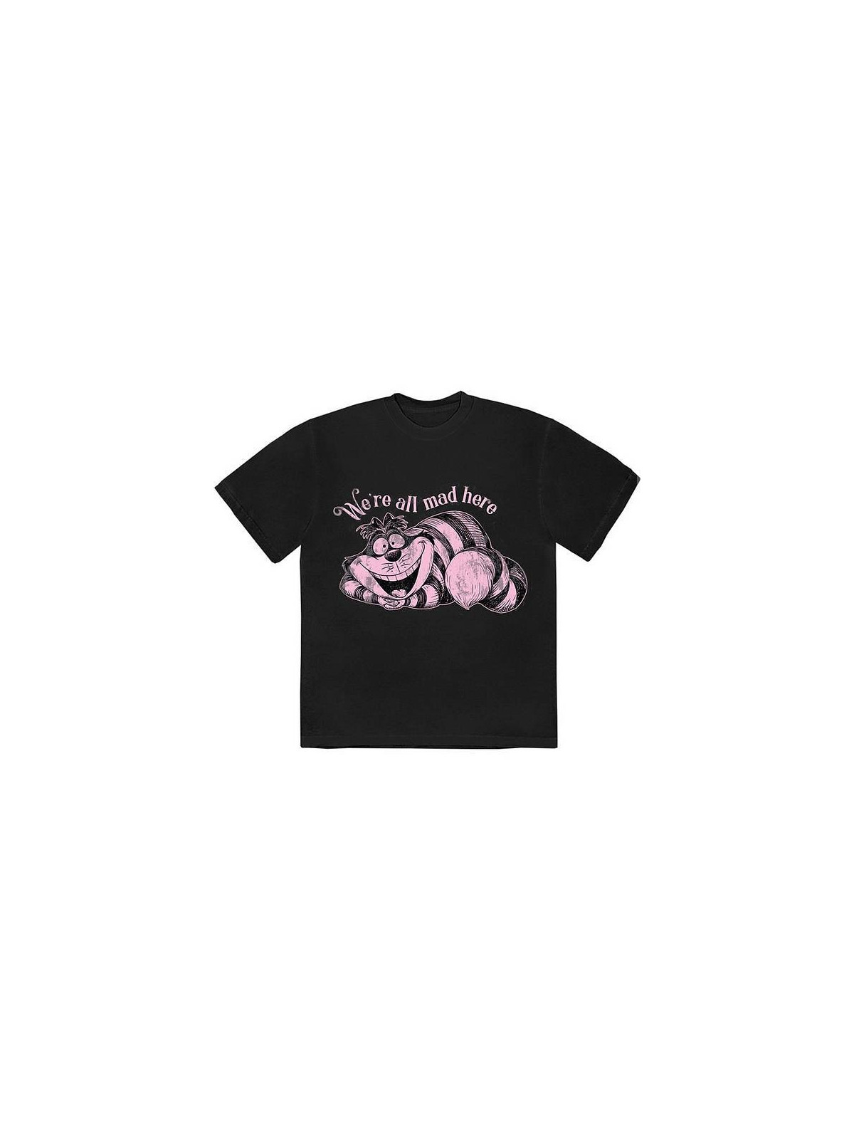 T-shirt Alice in wonderland : We’re all mad here