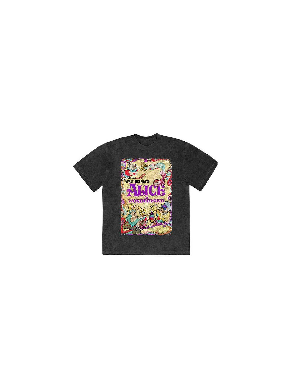 T-shirt Alice in wonderland : Psych poster en stock à ciel rouge, boutique à dijon