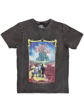 T-shirt The wizard of Oz : Stone wash yellow brick road en stock à ciel rouge, boutique à dijon