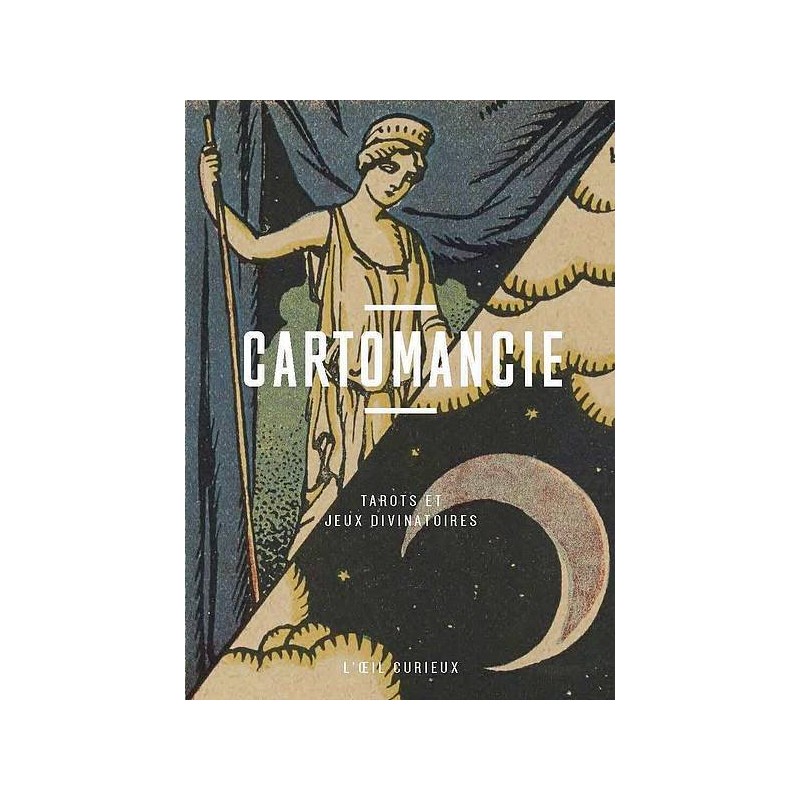 Le livre Cartomancie tarots et jeux divinatoires est disponible à Ciel rouge Dijon