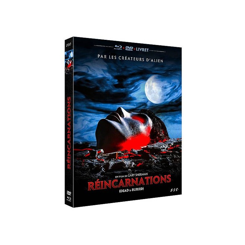 Blu-ray + DVD de Gary Sherman : Réincarnations en stock à Ciel rouge, boutique à Dijon