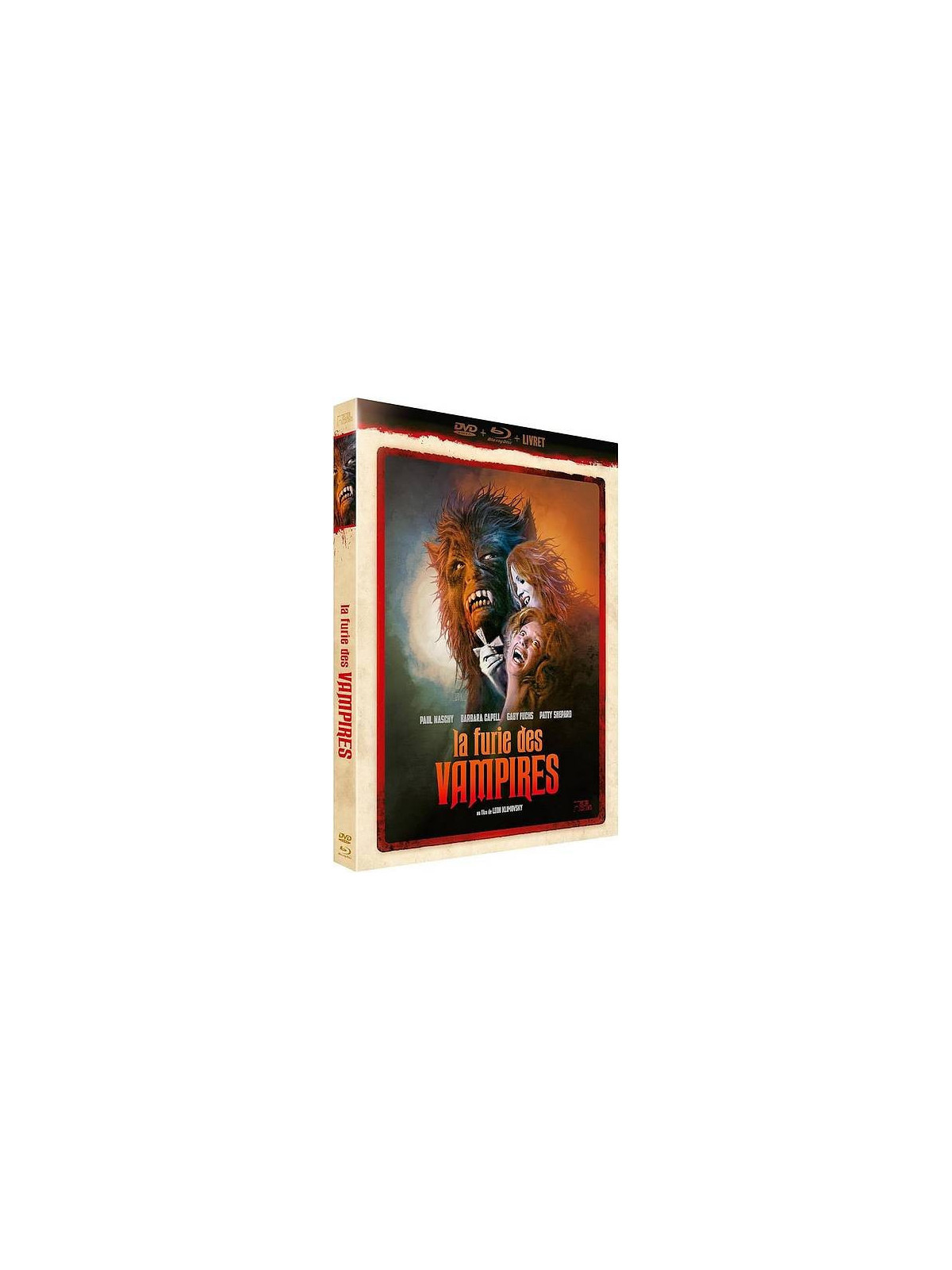 Blu-ray + 2 DVD de Leon Klimovsky : La furie des vampires en stock à Ciel rouge, boutique à Dijon