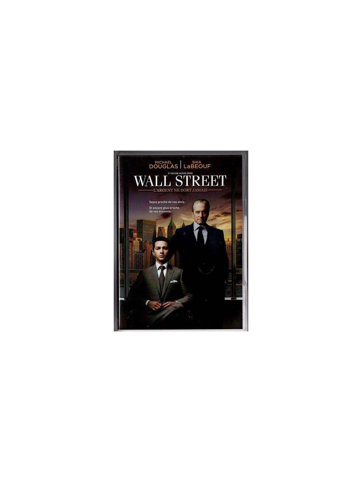fil d'Oliver Stone : Wall street – l’argent ne dort jamais en stock en DVD à ciel rouge, magasin à dijon.