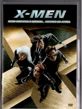 film de Bryan Singer : X-men en stock en DVD d’occasion à ciel rouge, magasin à dijon.