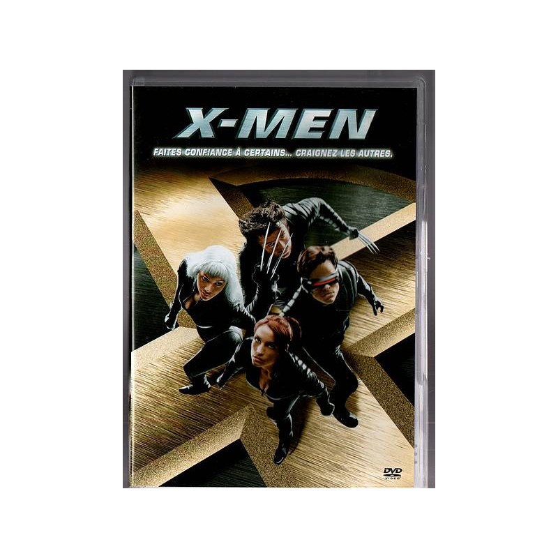 film de Bryan Singer : X-men en stock en DVD d’occasion à ciel rouge, magasin à dijon.