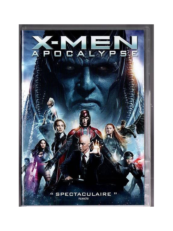 film de Bryan Singer : X-men apocalypse en stock en DVD d’occasion à ciel rouge, magasin à dijon.