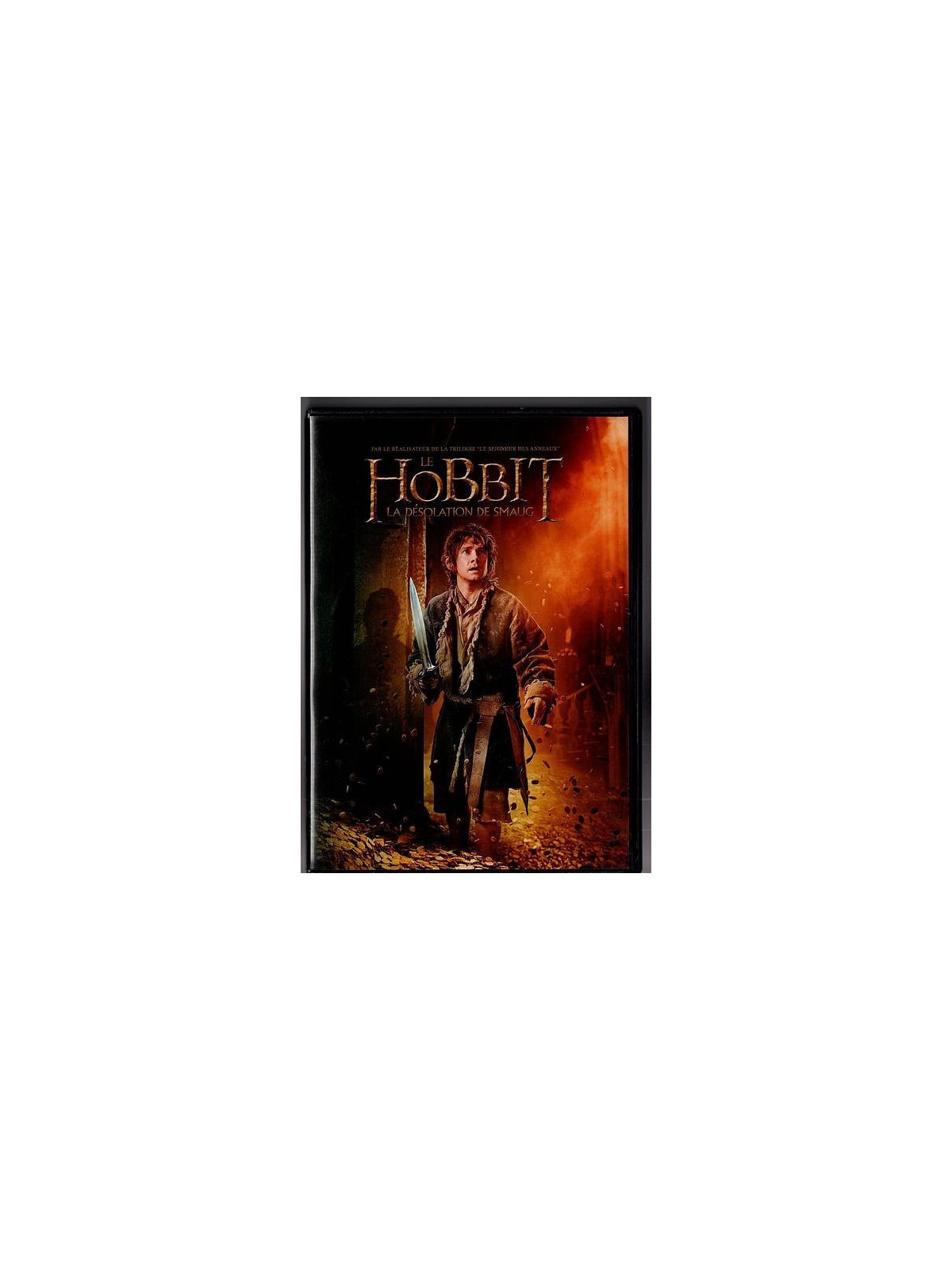 film de Peter Jackson : Le hobbit – la désolation de Smaug en stock en DVD d’occasion à ciel rouge, magasin à dijon.
