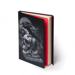 Le carnet avec lignes Poe's raven  est disponible à Ciel rouge Dijon