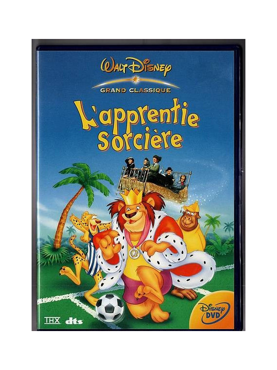 film de Robert Stevenson : L’apprentie sorcière en stock en DVD d’occasion à ciel rouge, magasin à dijon.
