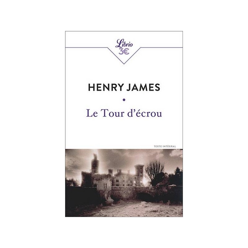 Le court roman fantastique Le tour d'écrou de Henry James est disponible à Ciel rouge Dijon