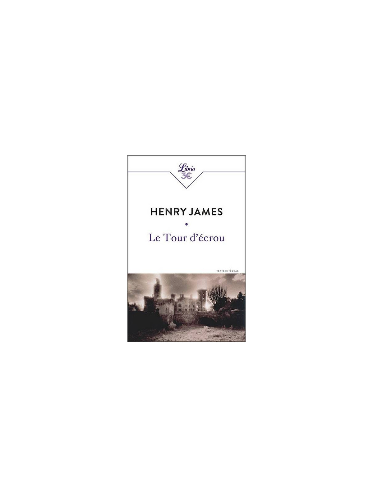 Le court roman fantastique Le tour d'écrou de Henry James est disponible à Ciel rouge Dijon