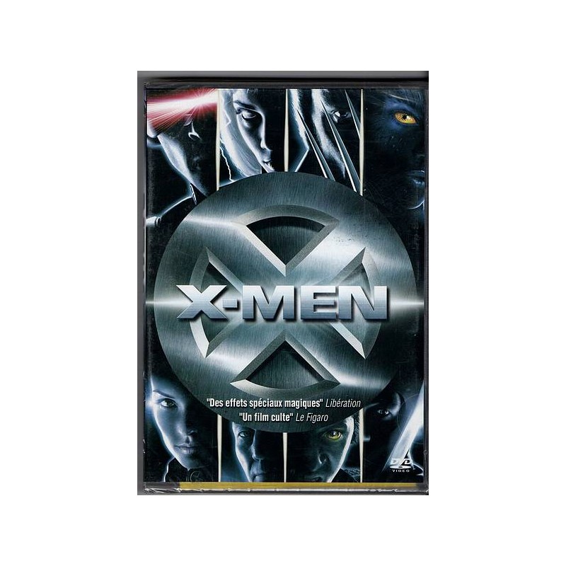 le film de Bryan Singer : X-men est en stock en dvd à la boutique ciel rouge à dijon
