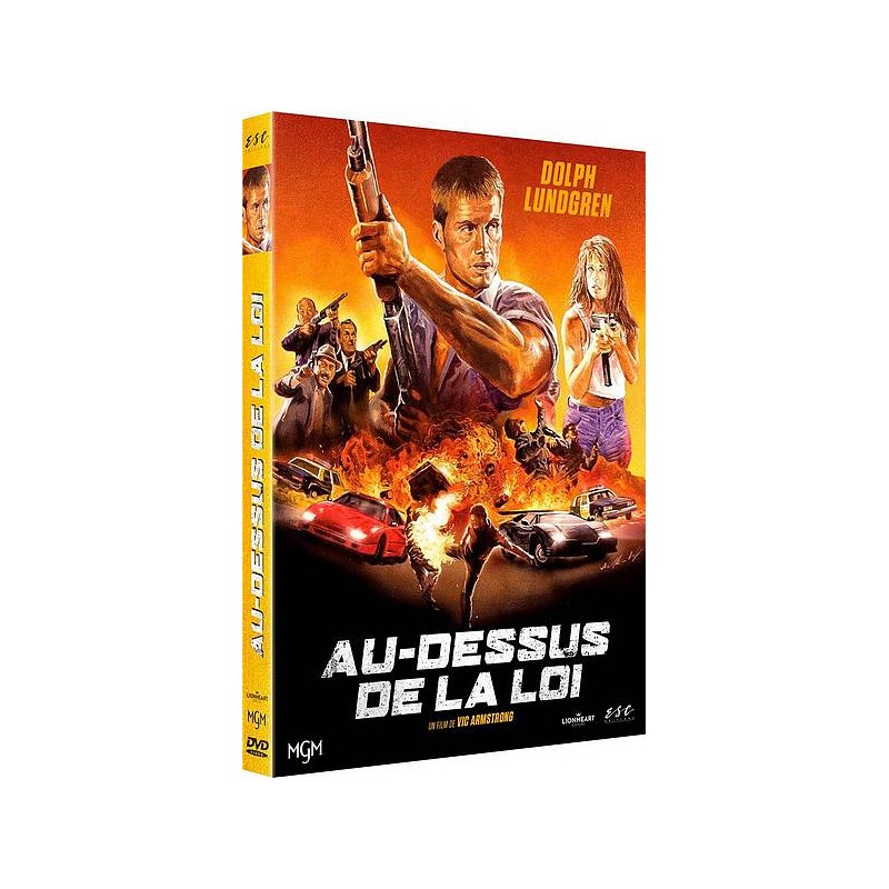 le film de Vic Armstrong : Au-dessus de la loi est en stock en dvd à la boutique ciel rouge à Dijon