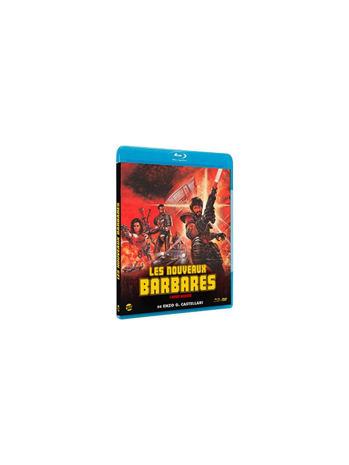 le film de Enzo G. Castellari : Les nouveaux barbares est en stock en dvd et blu-ray à la boutique ciel rouge à Dijon