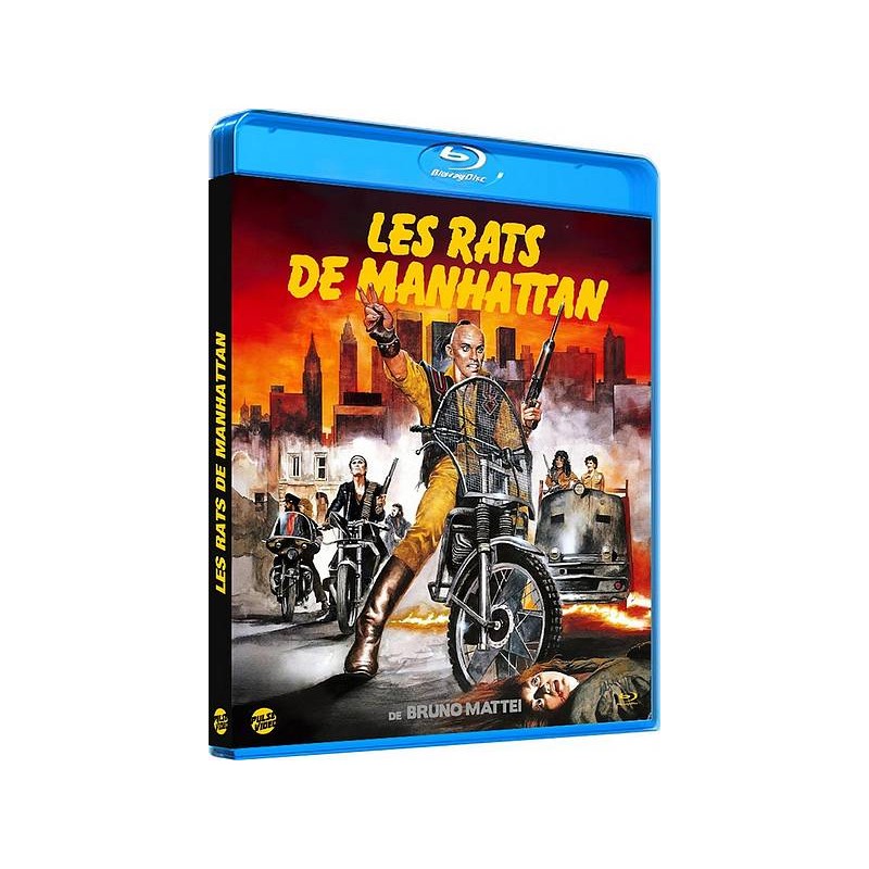 le film de Bruno Mattei : Les rats de Manhattan est en stock en blu-ray à la boutique ciel rouge à Dijon