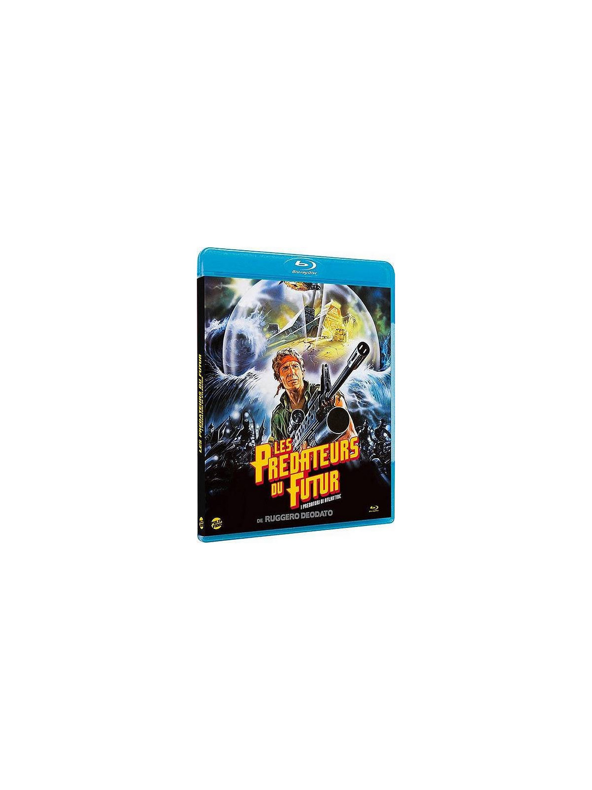 le film de Ruggero Deodato : Les prédateurs du futur est en stock en blu-ray à la boutique ciel rouge à Dijon