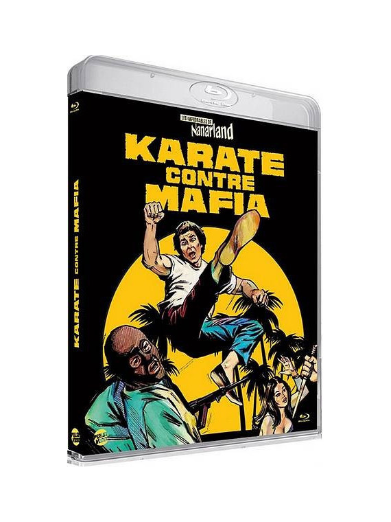le film de Ramon Saldias : Karate contre mafia est en stock en blu-ray à la boutique ciel rouge à Dijon