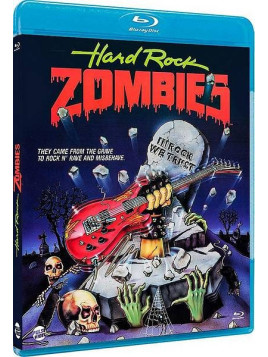 le film de Krishna Shah : Hard rock zombies est en stock en blu-ray à la boutique ciel rouge à Dijon