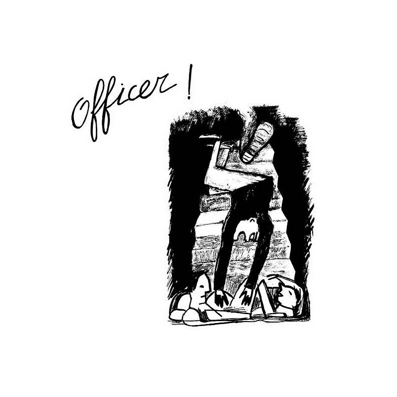 Le vinyle rock Dead right de Officer est disponible à Ciel rouge dijon