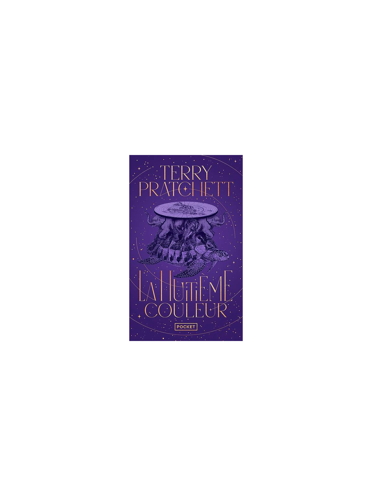 Le livre de fantasy Les annales du disque monde 1 la huitième couleur de Pratchett est disponible à Ciel rouge Dijon