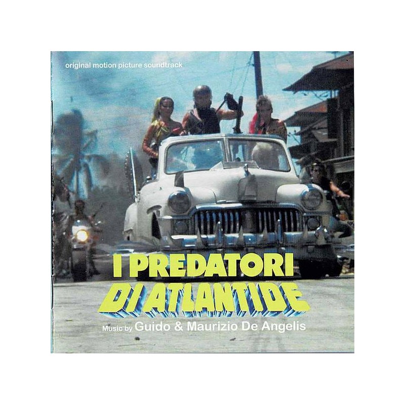 Le cd de la BO de I predatori di atlantide de Guido & Maurizio de Angelis est disponible à Ciel rouge Dijon