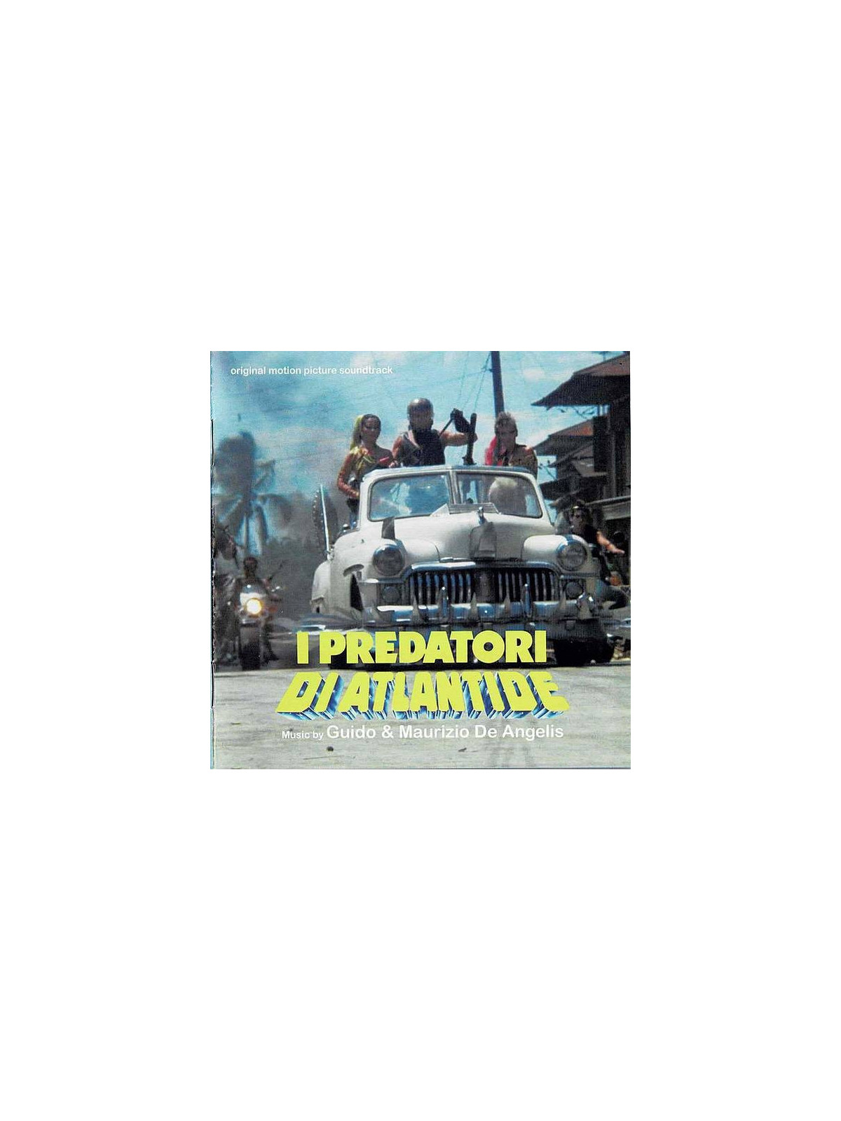 Le cd de la BO de I predatori di atlantide de Guido & Maurizio de Angelis est disponible à Ciel rouge Dijon