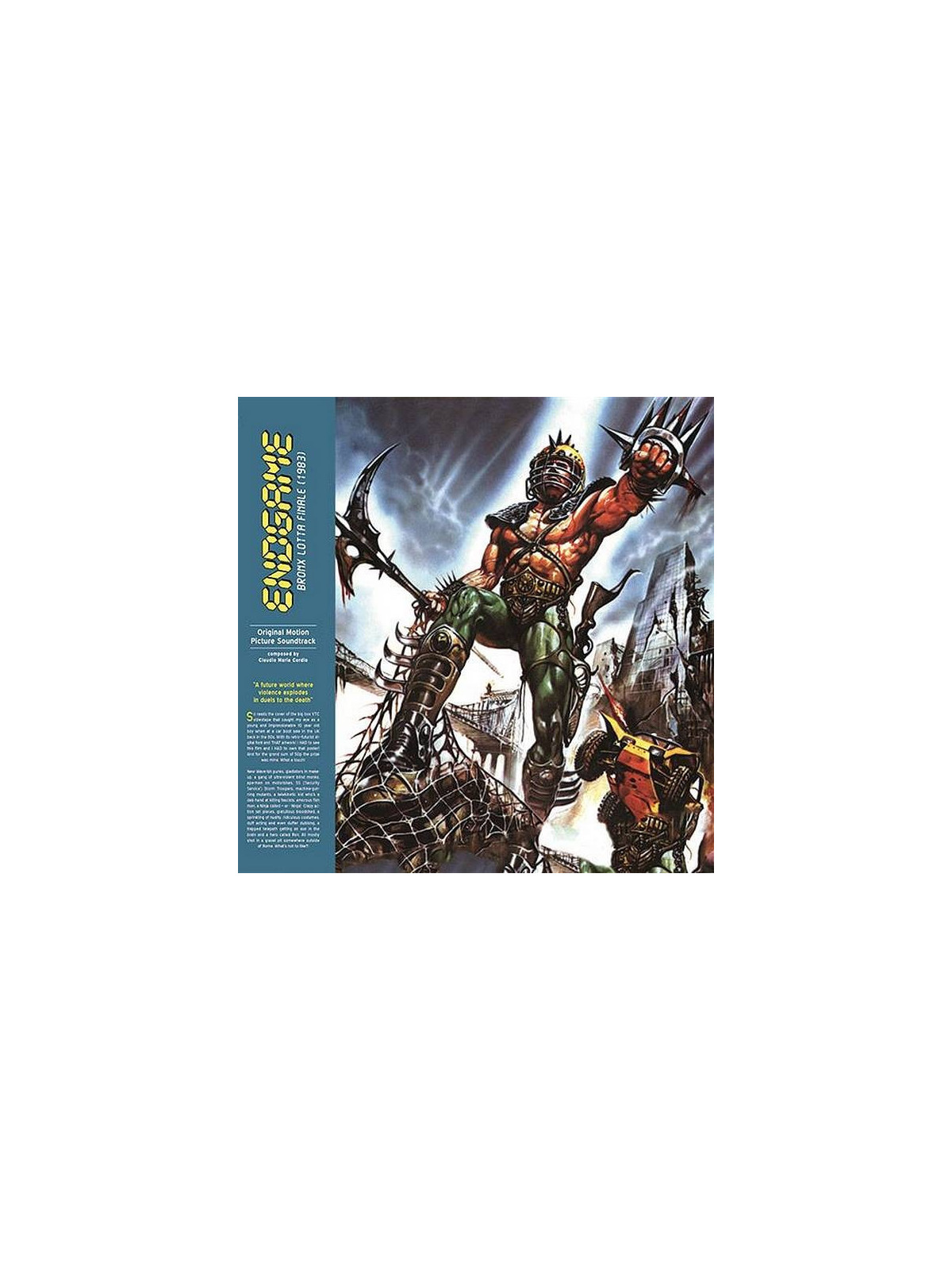 Le cd de la bo de Endgame de Claudio Maria Cordio est disponible à Ciel rouge Dijon