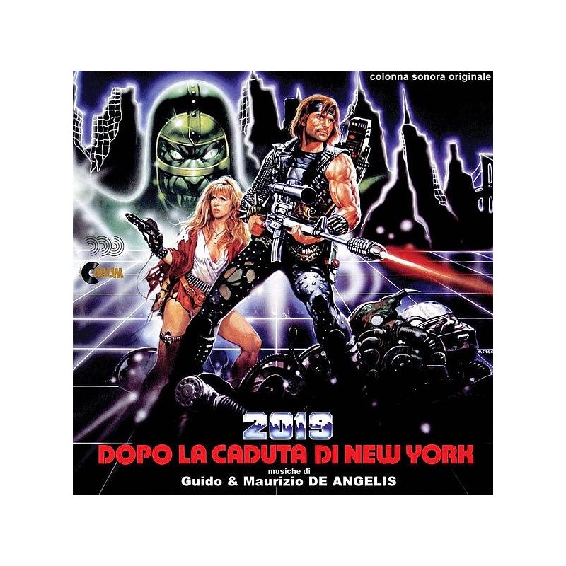 Le vinyle coloré de la bo de 2019 dopo la caduta di New York par Guido et Maurizio de Angelis est disponible à Ciel rouge Dijon