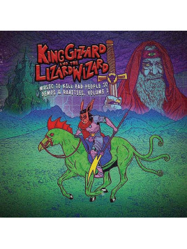 Le vinyle rock de King Gizzard and the lizard wizard est disponible à Ciel rouge Dijon