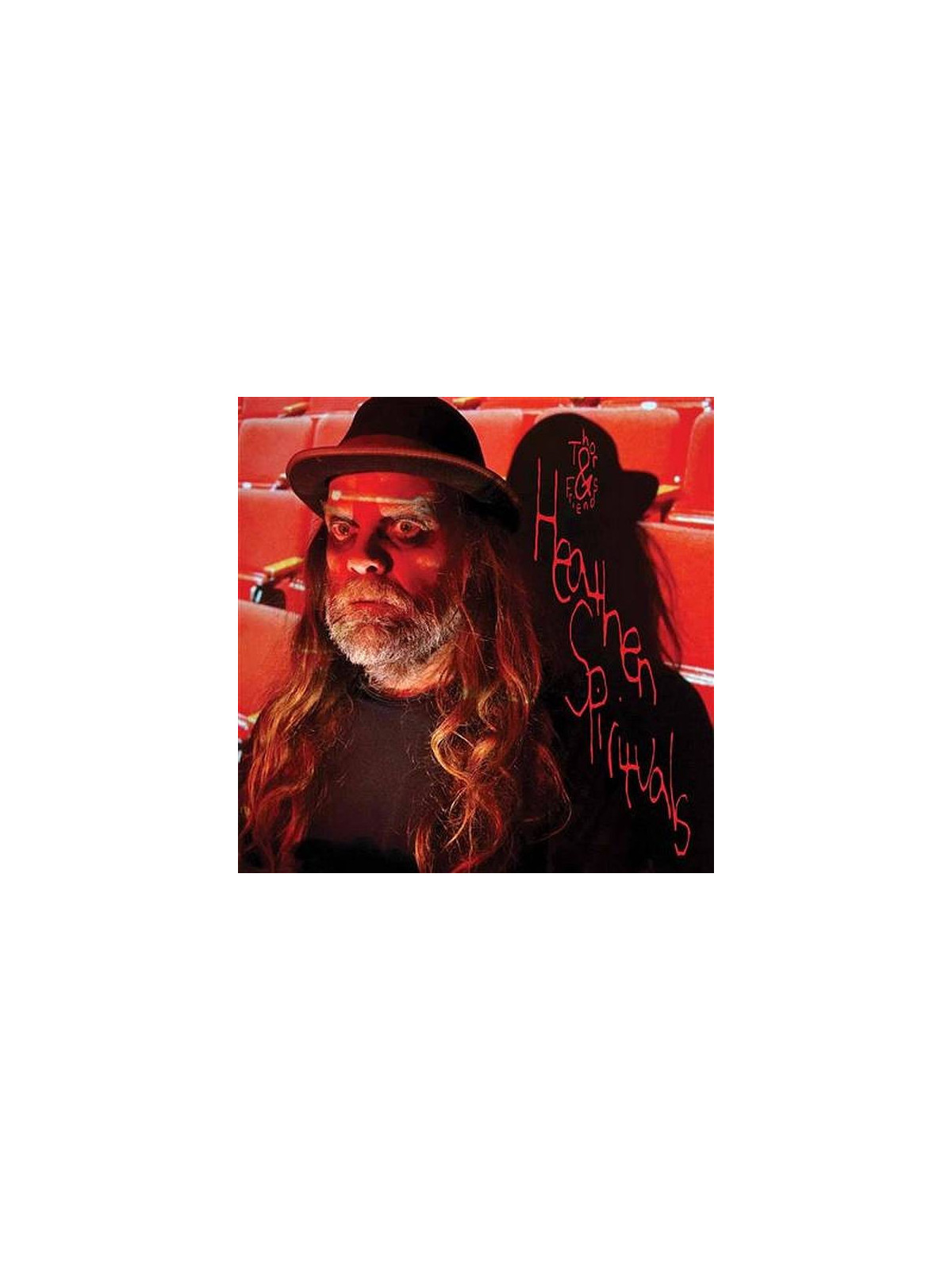 le disque de Thor & friends : Heathen spirituals est en stock en vinyle à ciel rouge, disquaire à dijon