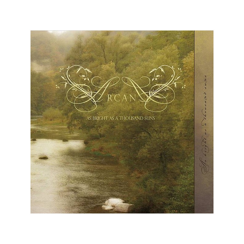 le disque d'Arcana : As bright as a thousand suns est en stock en vinyle à ciel rouge, disquaire à dijon