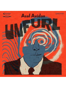le disque de Asaf Avidan : Unfurl est en stock en vinyle à ciel rouge, disquaire à dijon