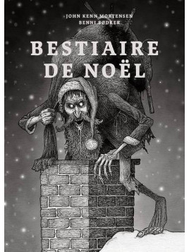 Le beau livre Bestiaire de Noël illustré par Mortensen est disponible à Ciel rouge Dijon