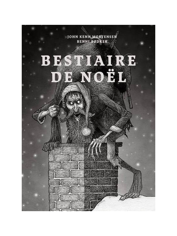 Le beau livre Bestiaire de Noël illustré par Mortensen est disponible à Ciel rouge Dijon