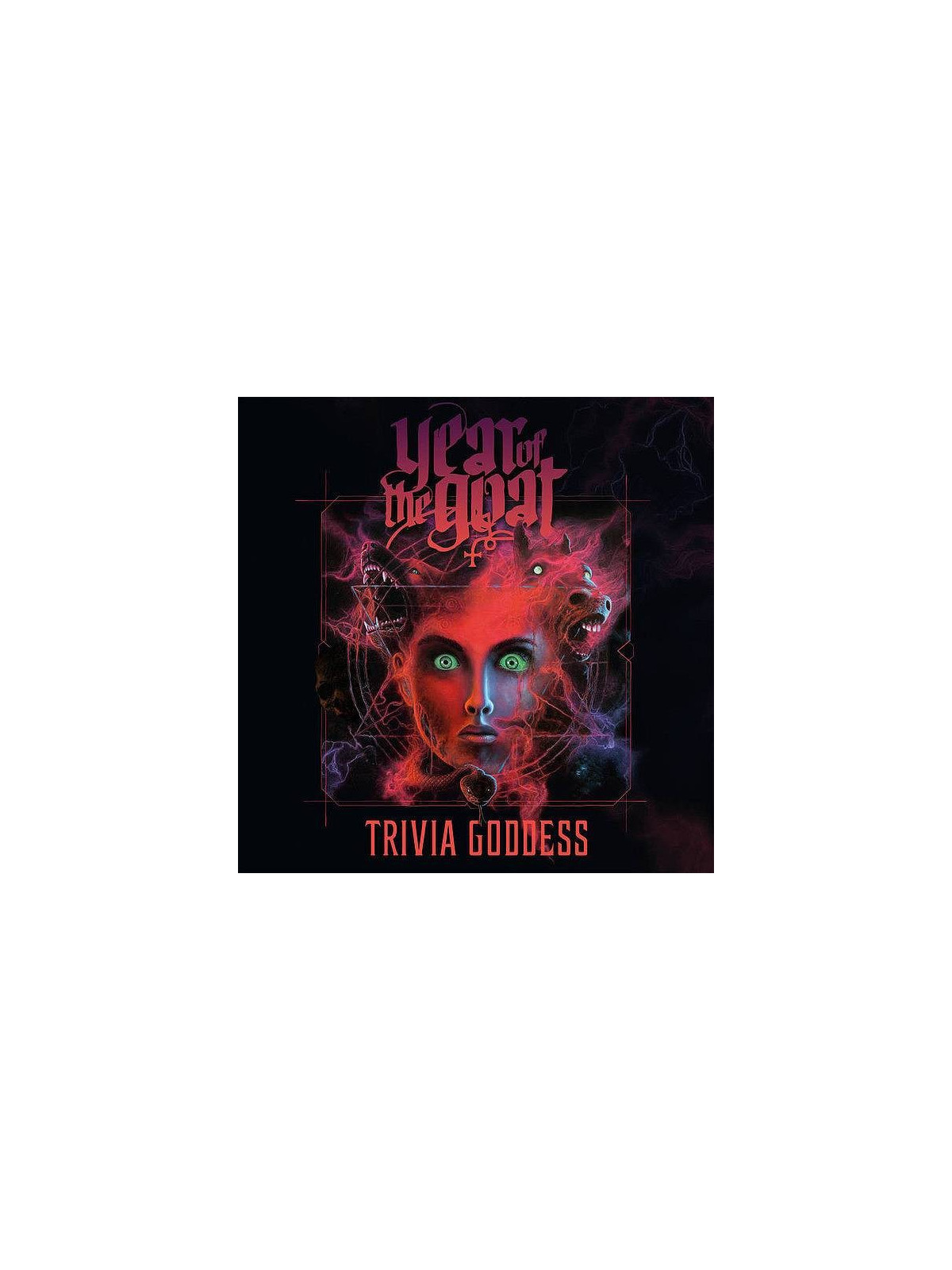 Le cd rock Trivia Goddess de year of the goat est disponible à Ciel rouge Dijon