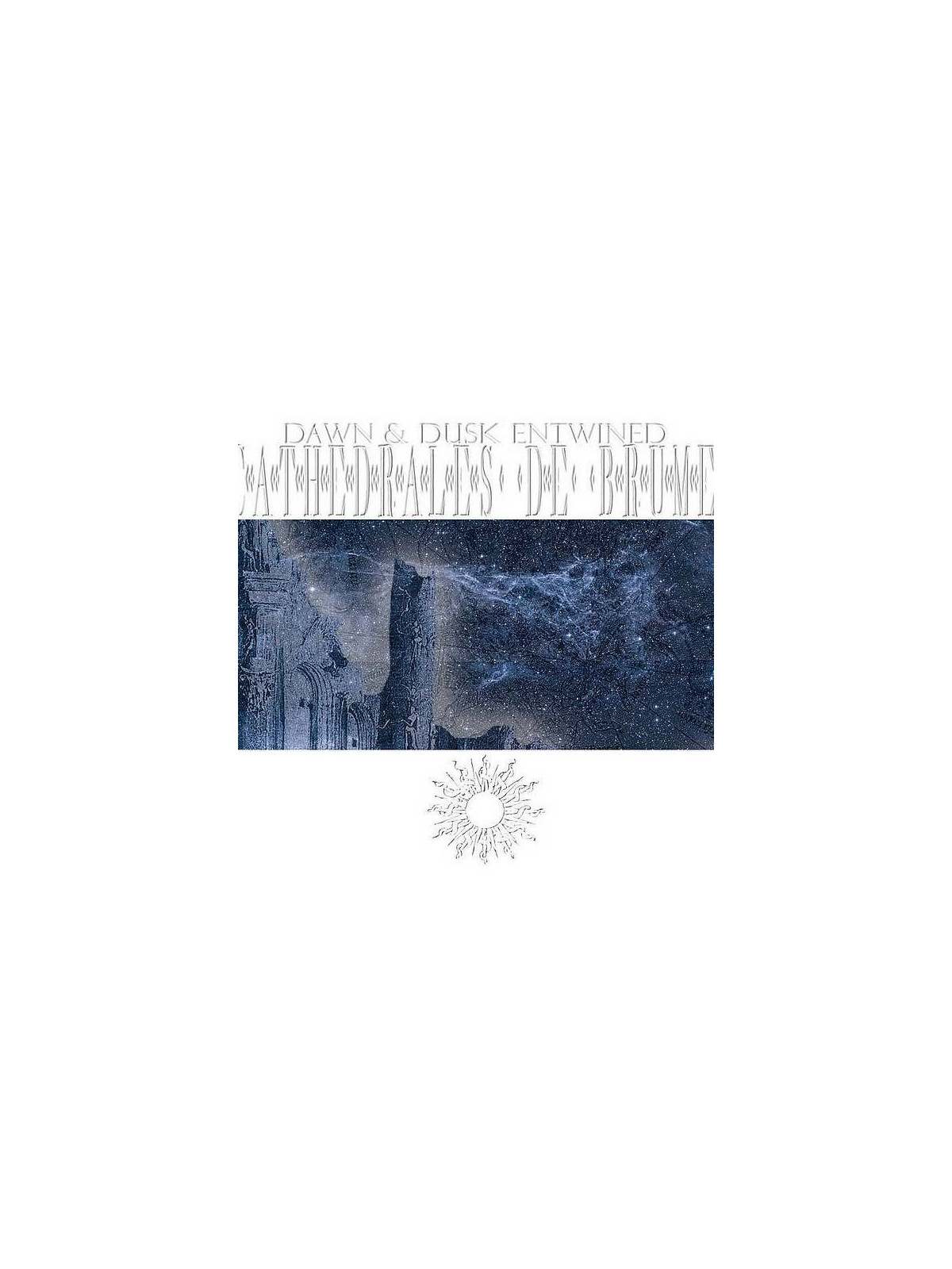 le disque de Dawn & dusk entwined : Cathédrales de brume est en stock en cd à ciel rouge, disquaire à Dijon
