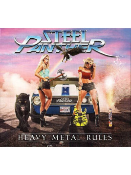 Le cd rock metal Heavy metal rules de Steel panther est disponible à Ciel rouge Dijon