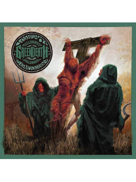 Le cd thrash Hallomass de Green death est disponible à Ciel rouge Dijon