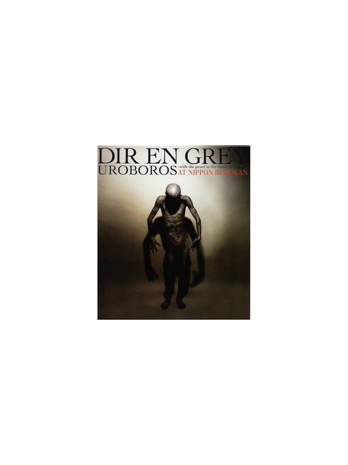 Le cd rock metal uroboros at nippon budokan de Dir en grey est disponible à Ciel rouge Dijon