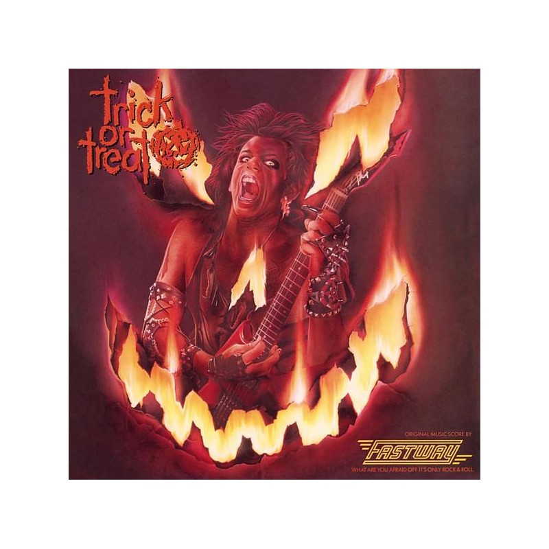 Le vinyle rock metal Trick or treat de Fastway est disponible à Ciel rouge Dijon