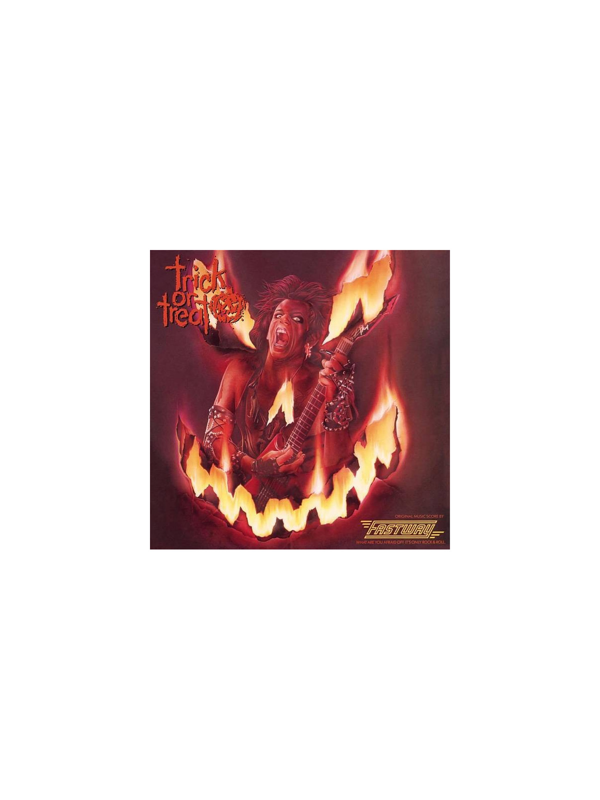 Le vinyle rock metal Trick or treat de Fastway est disponible à Ciel rouge Dijon