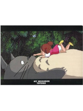 Pochette Ghibli : My neighbour Totoro – sur le ventre en stock à ciel rouge, boutique du fantastique à dijon